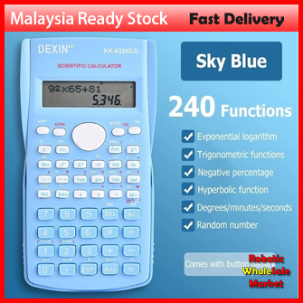 Scientific Calculator Multifunctional Student Simple Portable Calculator Stationery School Office Supplies