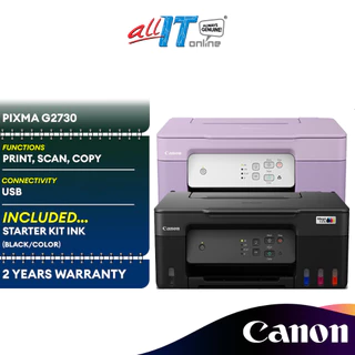 Canon PIXMA G2730 Multifunction Refillable Ink Tank Printer Inkjet Printer Similar G2010 G2020 L3210 415 520 T220 T310
