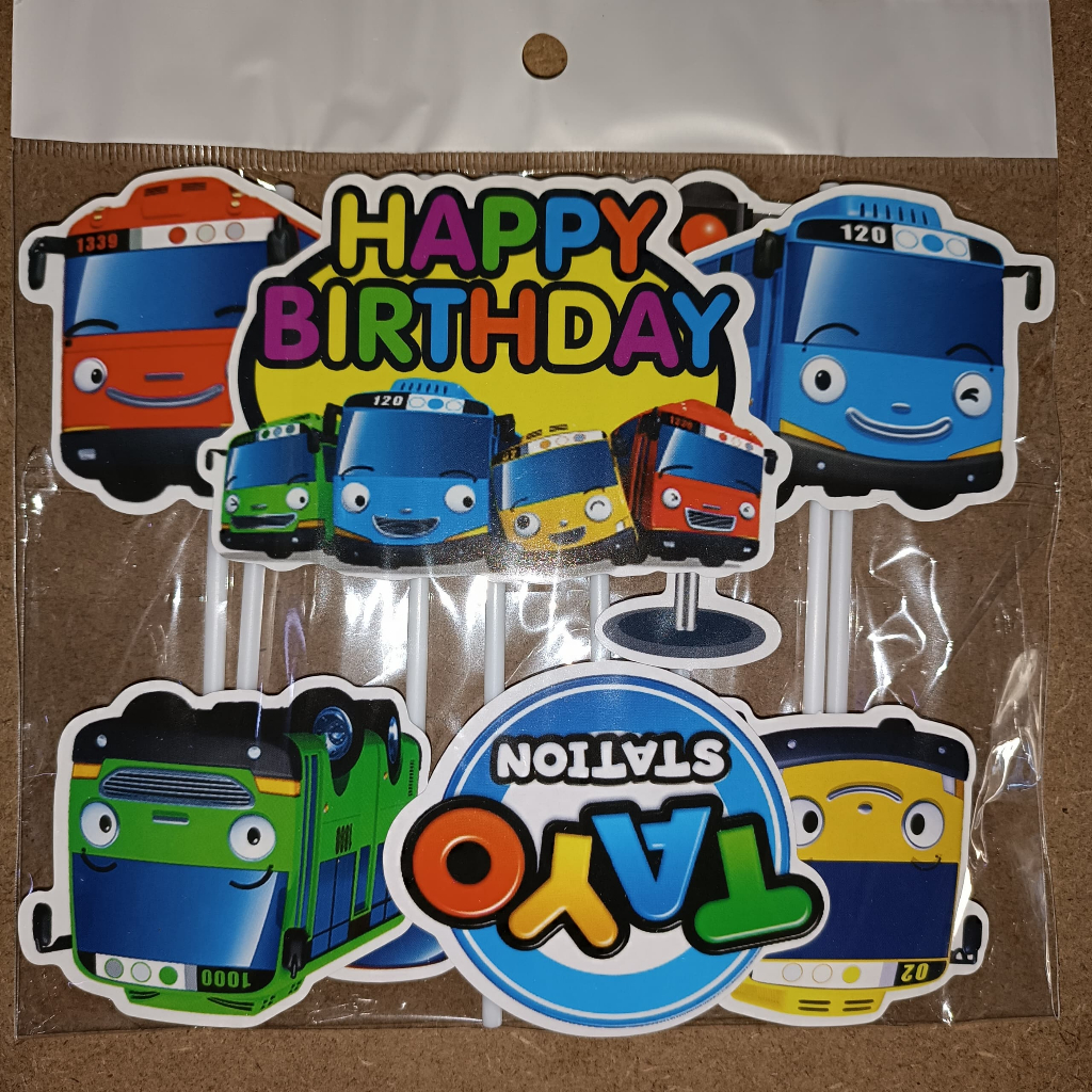 Cartoon Cake Topper Happy Birthday | Shopee Malaysia