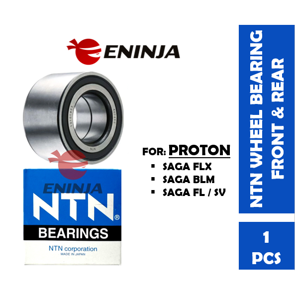 【100% ORIGINAL】NTN Front & Rear Wheel Bearing For Proton Saga Blm/ Flx ...