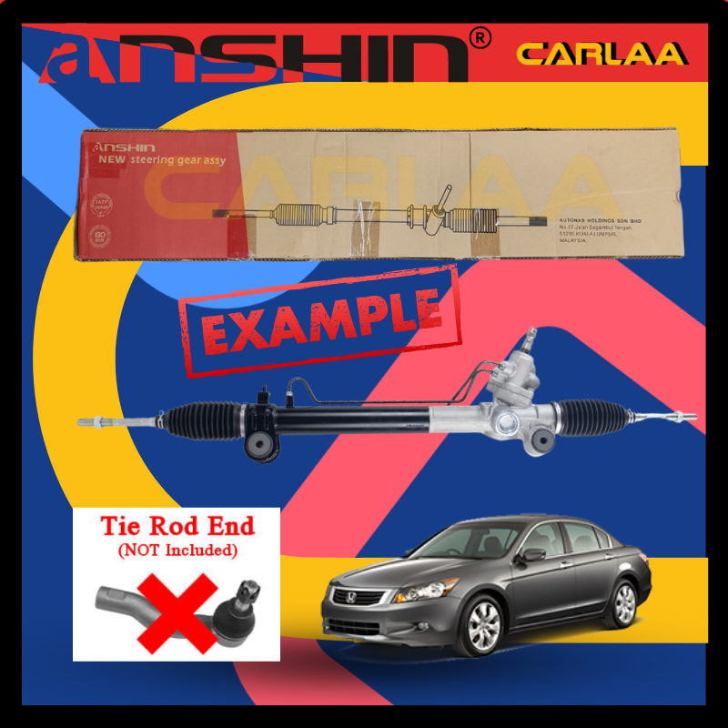ANSHIN JAPAN QUALITY HONDA ACCORD TAO 2.0 2.4 POWER STEERING RACK ASSY ...