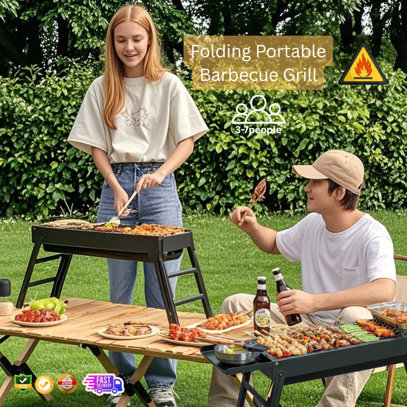 Household barbecue grill/outdoor foldable portable bbq stove for ...