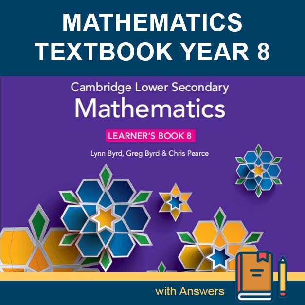 M8 Cambridge Checkpoint Mathematics LEARNER BOOK 8 + Answer 2024 ...