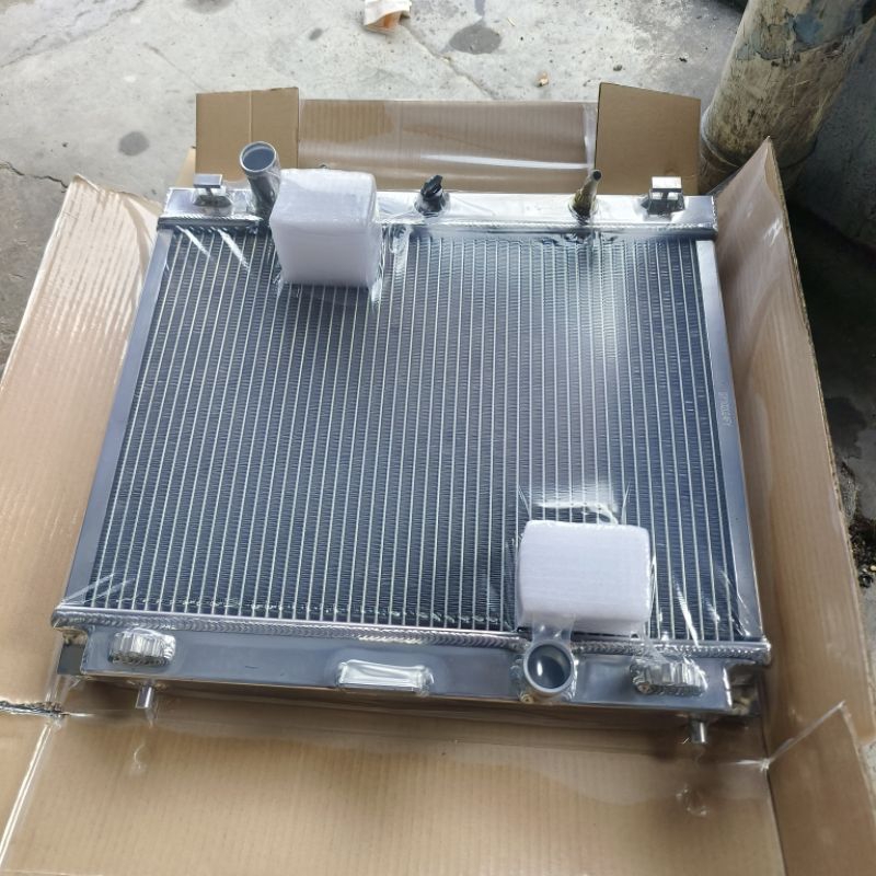SYNERGY RADIATOR Aluminium TOYOTA VIOS NCP93 AT DOUBLE LAYERS | Shopee ...
