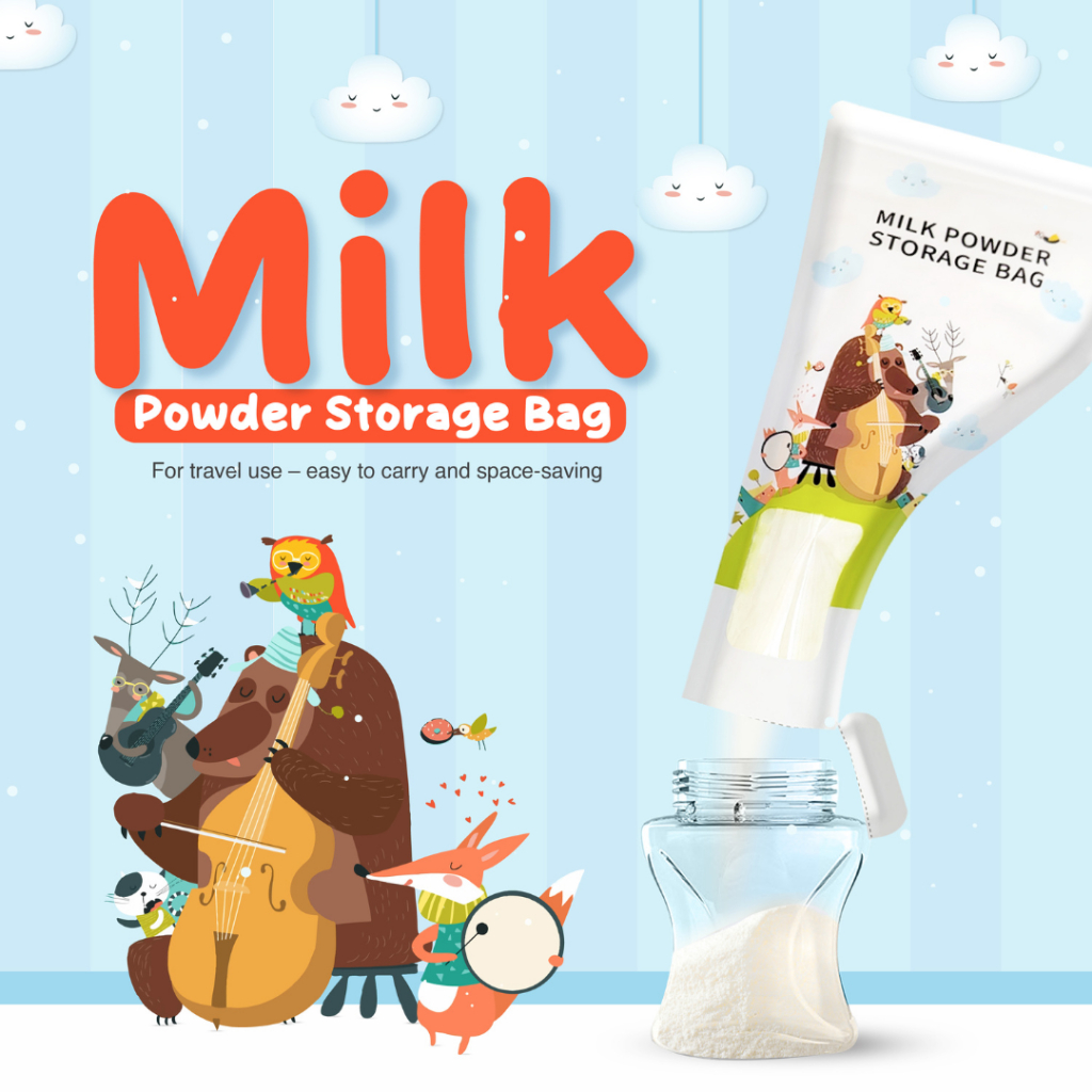 (30 Pcs)Double Lock Breastmilk Storage Bag Breast Milk Powder Baby ...
