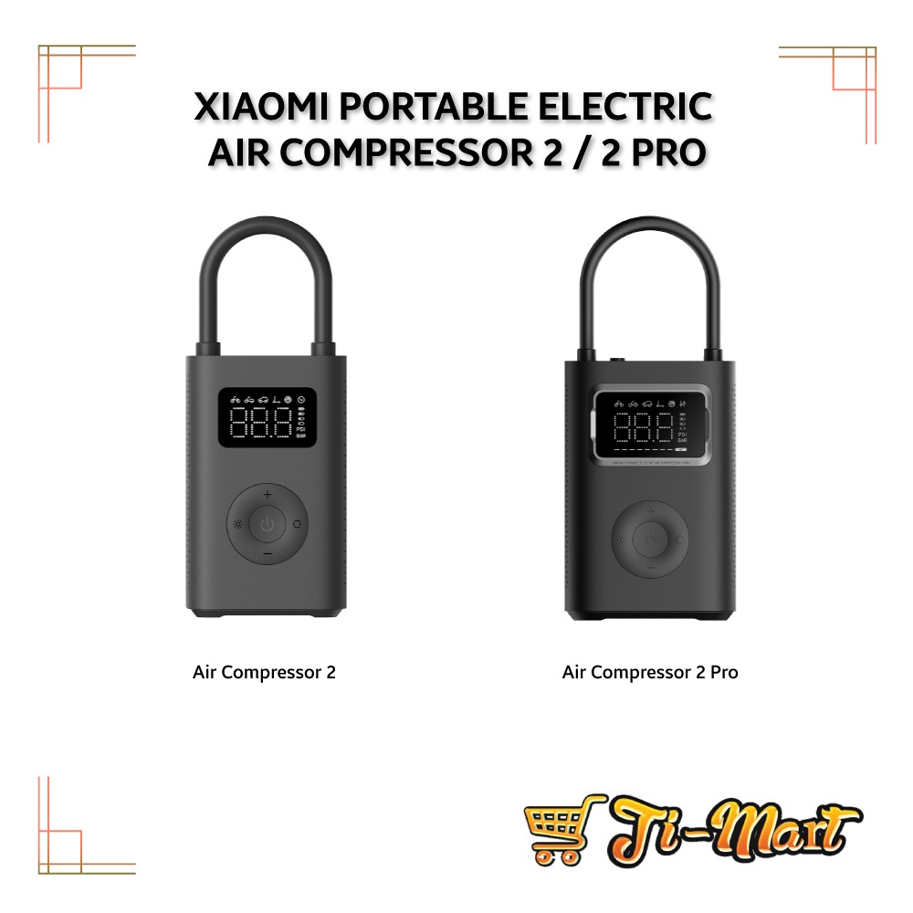 Xiaomi Portable Electric Air Compressor 2 | 2 Pro Digital Inflatable ...