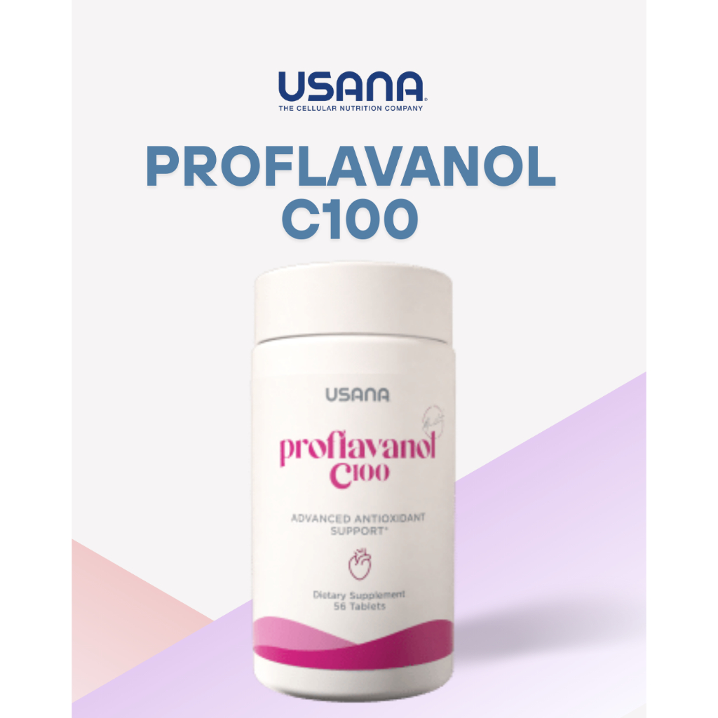 💯original 🔥 Reday stock 🔥Usana Proflavanol C 100 葡萄籽精华C100 {Exp：2026 ...