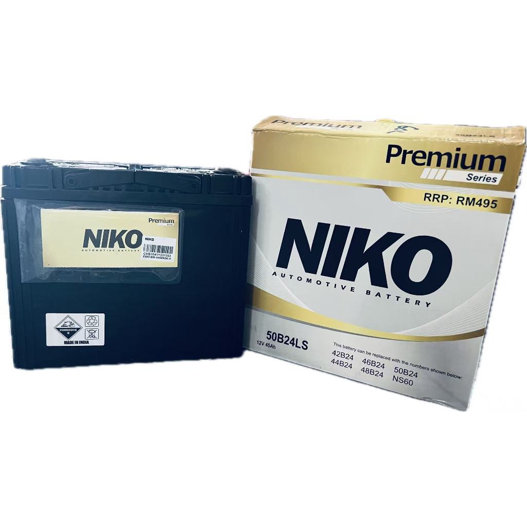 NIKO Automotive Battery - Reliable Power for Your Vehicle (NS40