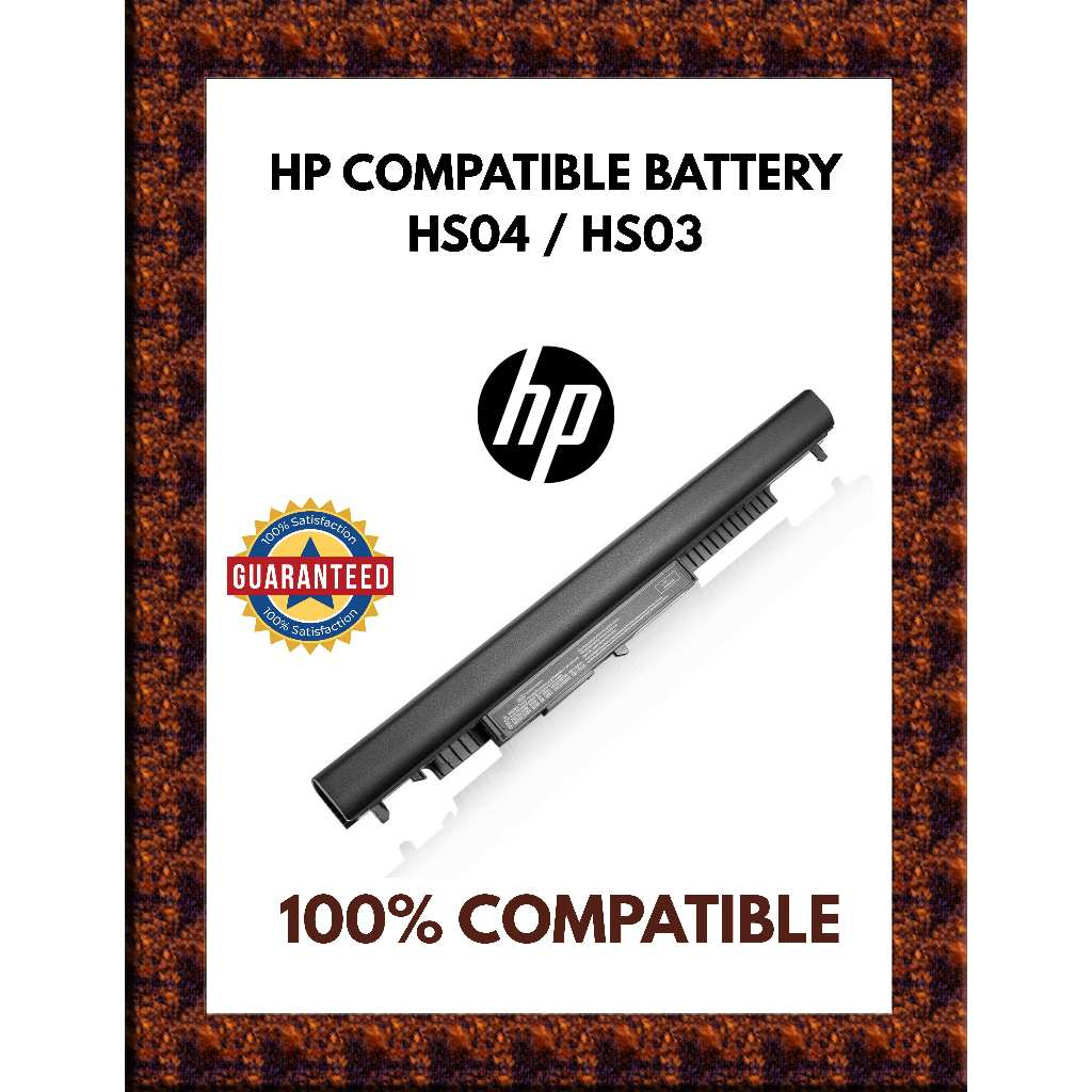 HP HS04 HS03 LAPTOP BATTERY HSTNN-LB6V COMPATIBLE FOR HP 14-AC/15-AC/15 ...