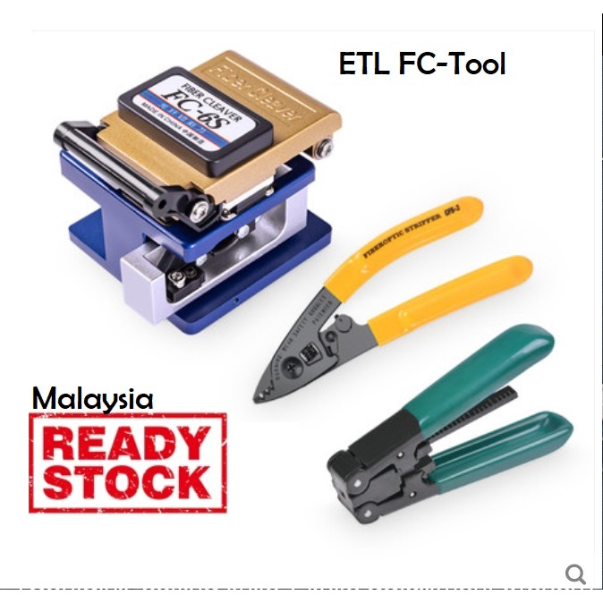 Fiber Optic Cable Stripper Pliers Cleaver Tool Kit | Shopee Malaysia
