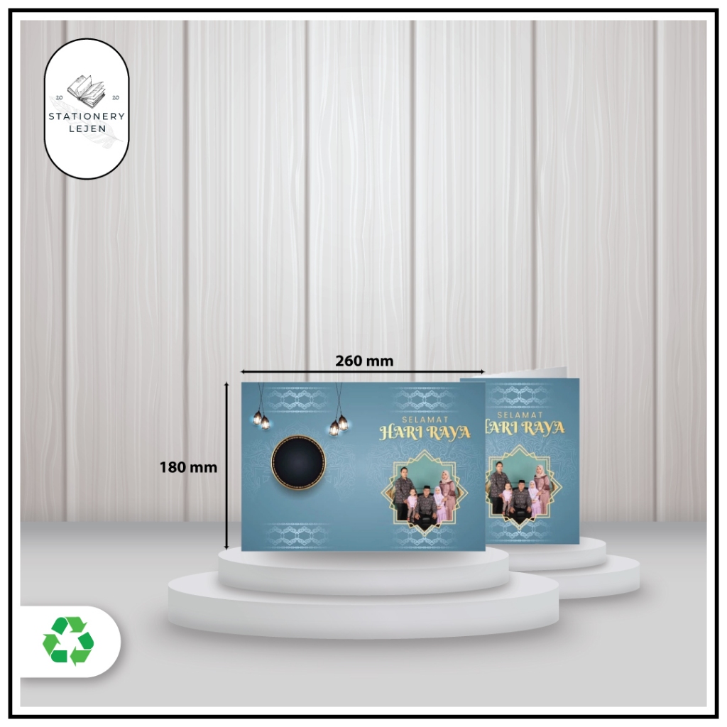 Kad Raya Custom Premier (Sampul PERCUMA) (PM Design Code) | Shopee Malaysia