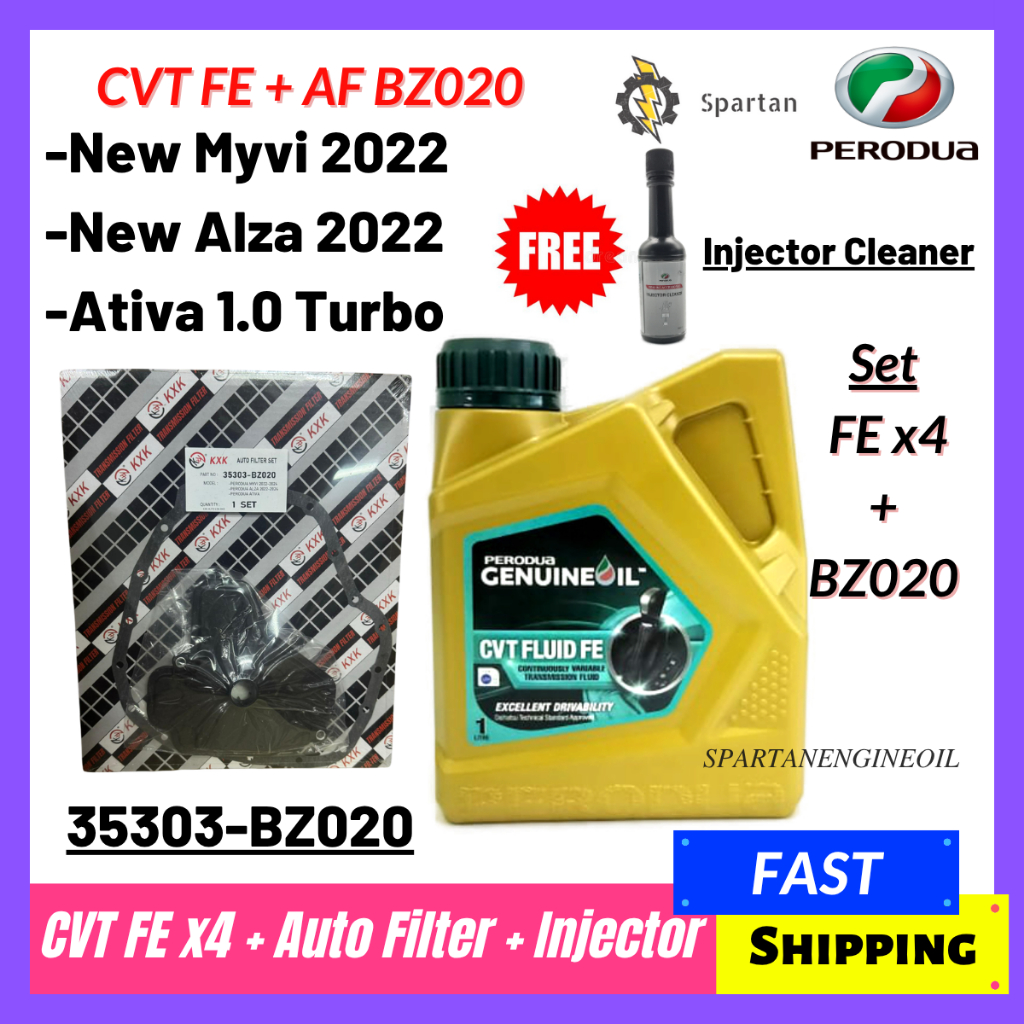 100% GENUINE PERODUA MYVI FACELIFT 2022 ATIVA ALZA 2022 D51A CVT FLUID ...