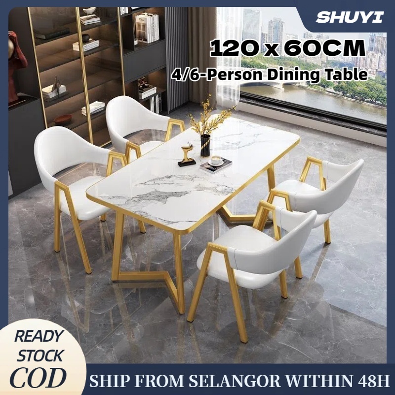 Nordic Dining Table Set Simple Restaurant Home Leisure Negotiation ...