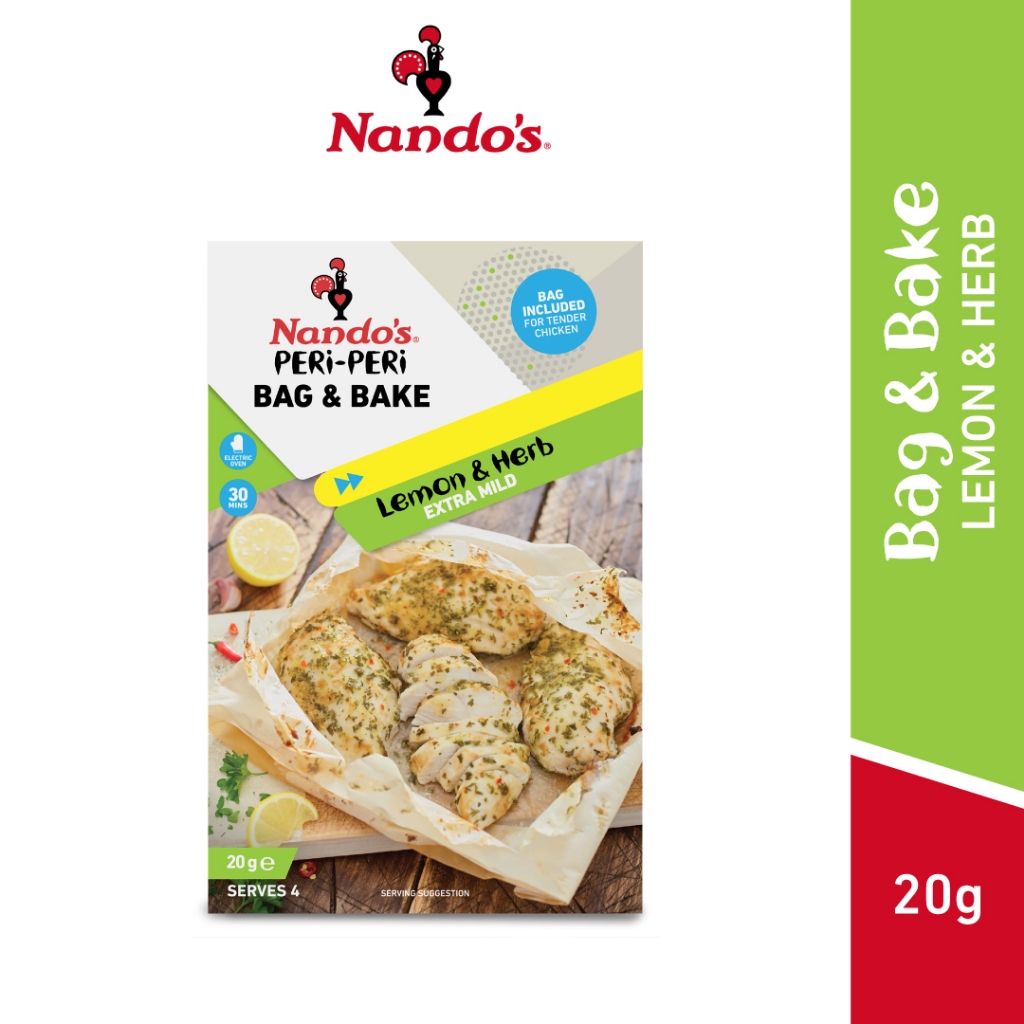 Nando's Lemon & Herb Bag & Bake (20g) | Shopee Malaysia