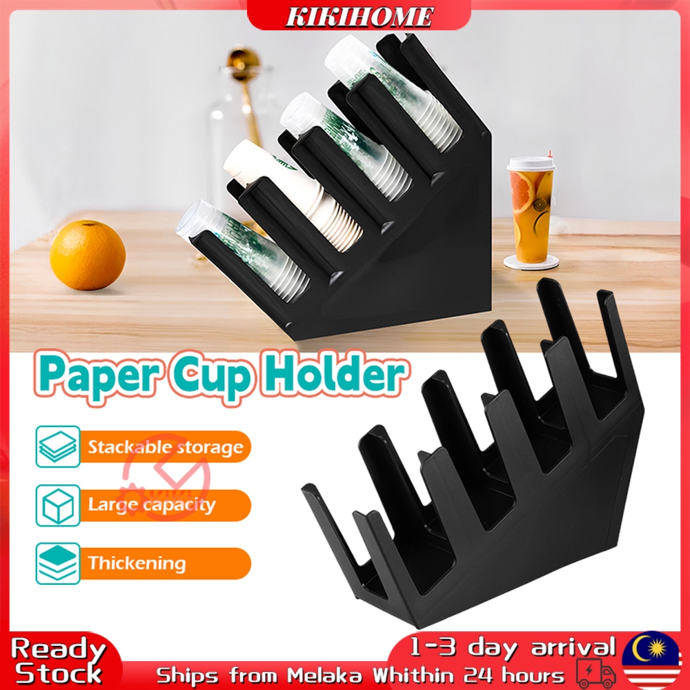 Stand straight and diagonally stackable storage thickening Paper Cup ...