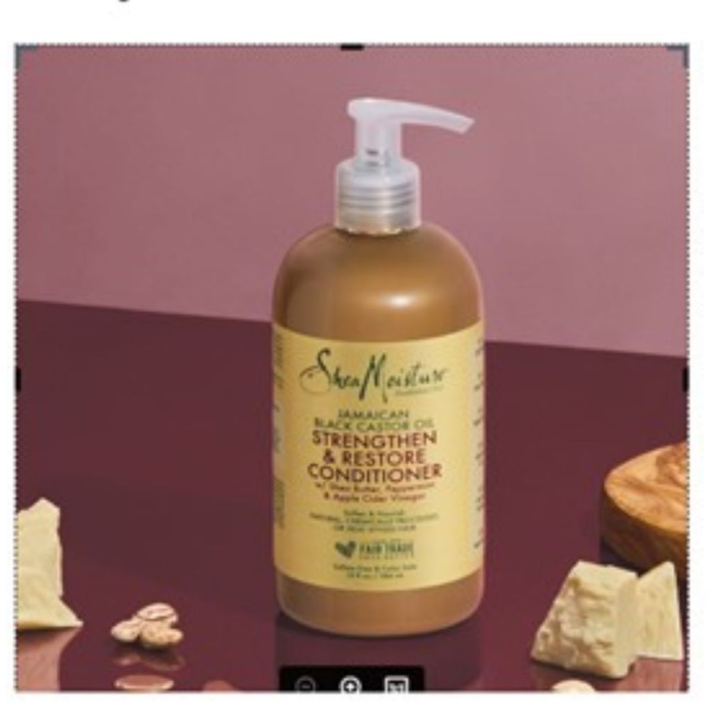After-shampoing Shea Moisture Jamaican Black Castor Oil - 384 Ml, Renforce Et Restaure, Neuf