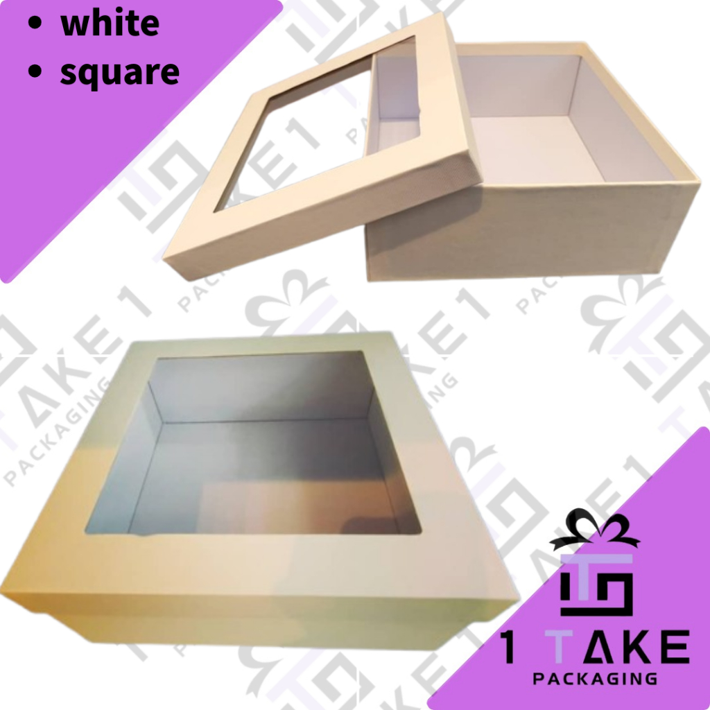White Square Gift Box NK 1899/ White Rectangle Gift Box NK 1900 ...