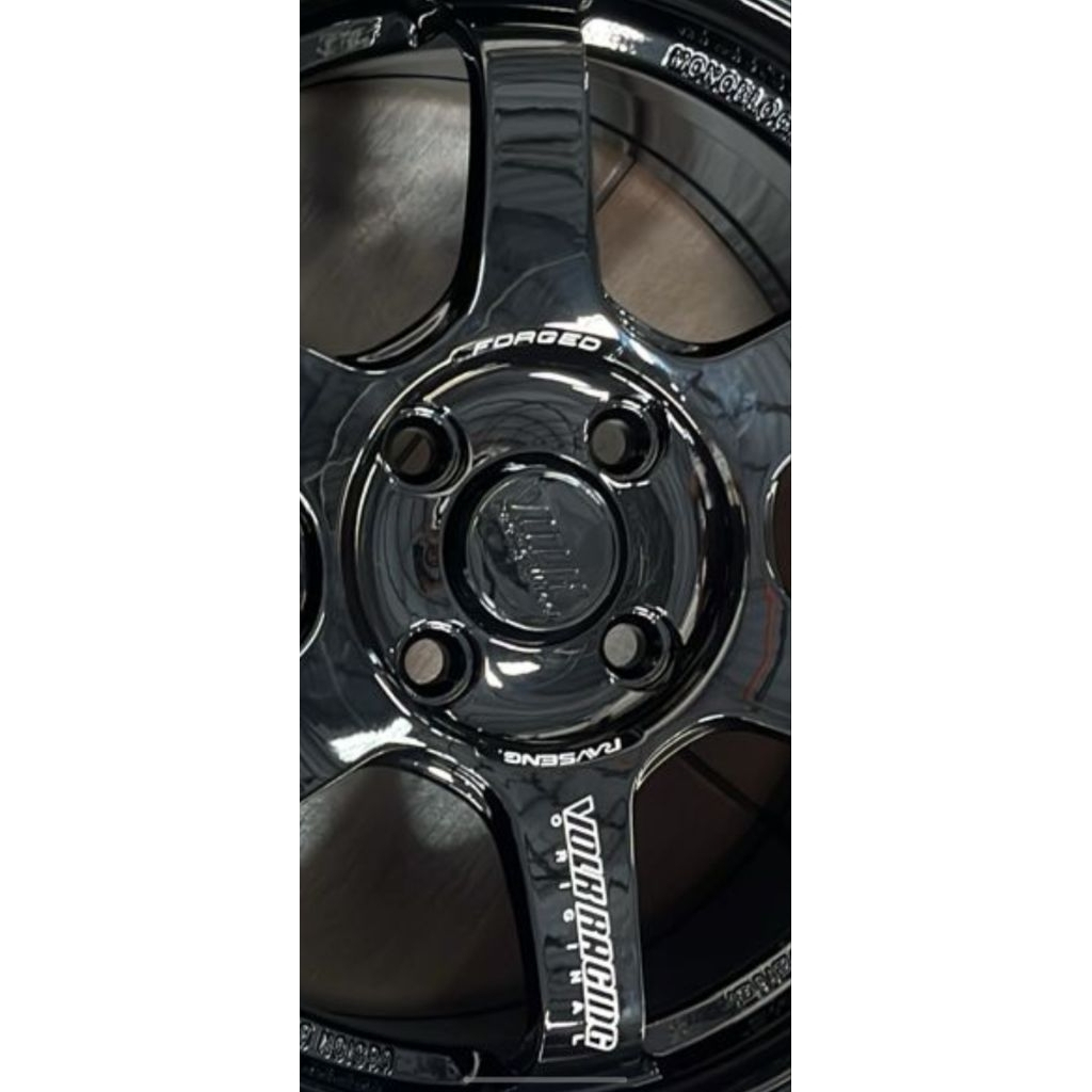 NEW SPORT RIM 15 INCH RAYS TE37 RM880 4PC MYVI CITY VIVA VIOS ( KENA ...