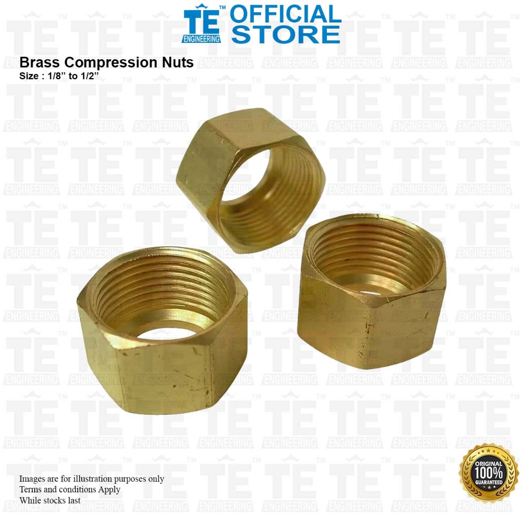 Brass Compression Nuts | Shopee Malaysia
