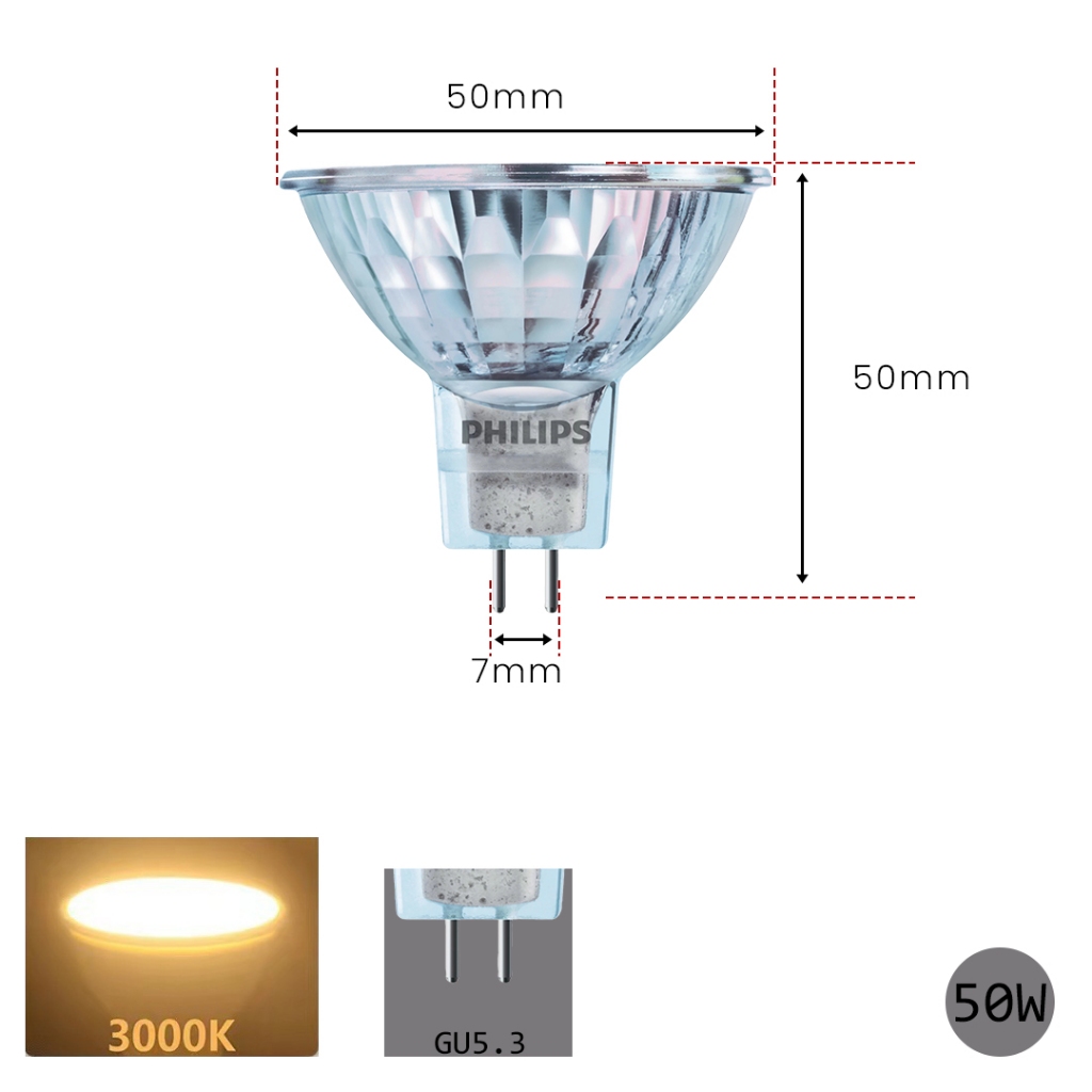 LED 7W / 8W GU10 / GU5.3 / MR16 BULB 220V / 12V COB LENS 3000K WARM ...