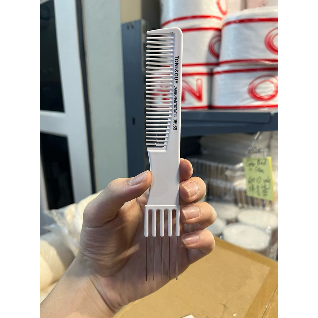 White Comb Toni & guy Anti-Static Cutting Tail Heat-Resistant For ...