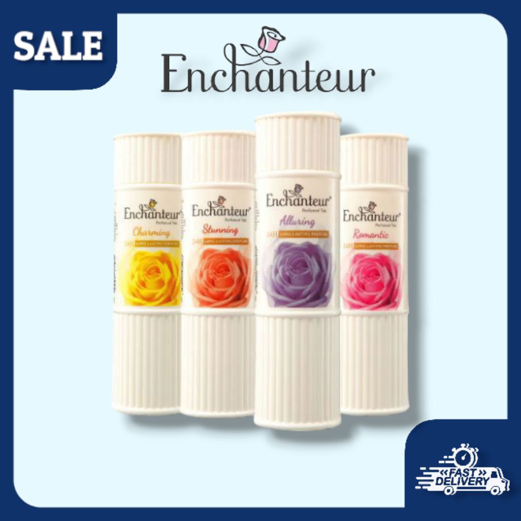ENCHANTEUR PERFUME TALC | TALCUM POWDER | LONG LASTING FRAGRANCE ...