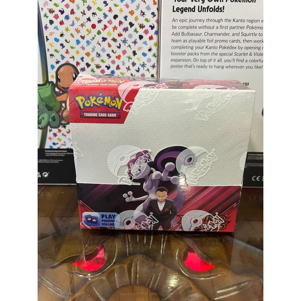 Pokemon TCG Destined Rivals Booster Box (Sealed) | Shopee Malaysia