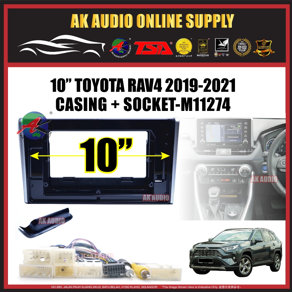 Toyota RAV-4 RAV4 2019 - 2021 Android 10