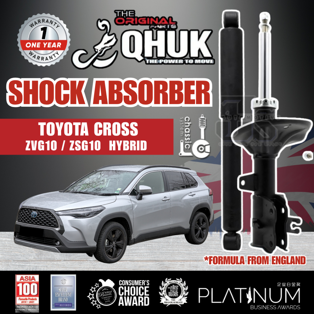 QHUK ORIGINAL TOYOTA CROSS ZVG10 ZSG10 HYBRID Shock Absorber FRONT ...
