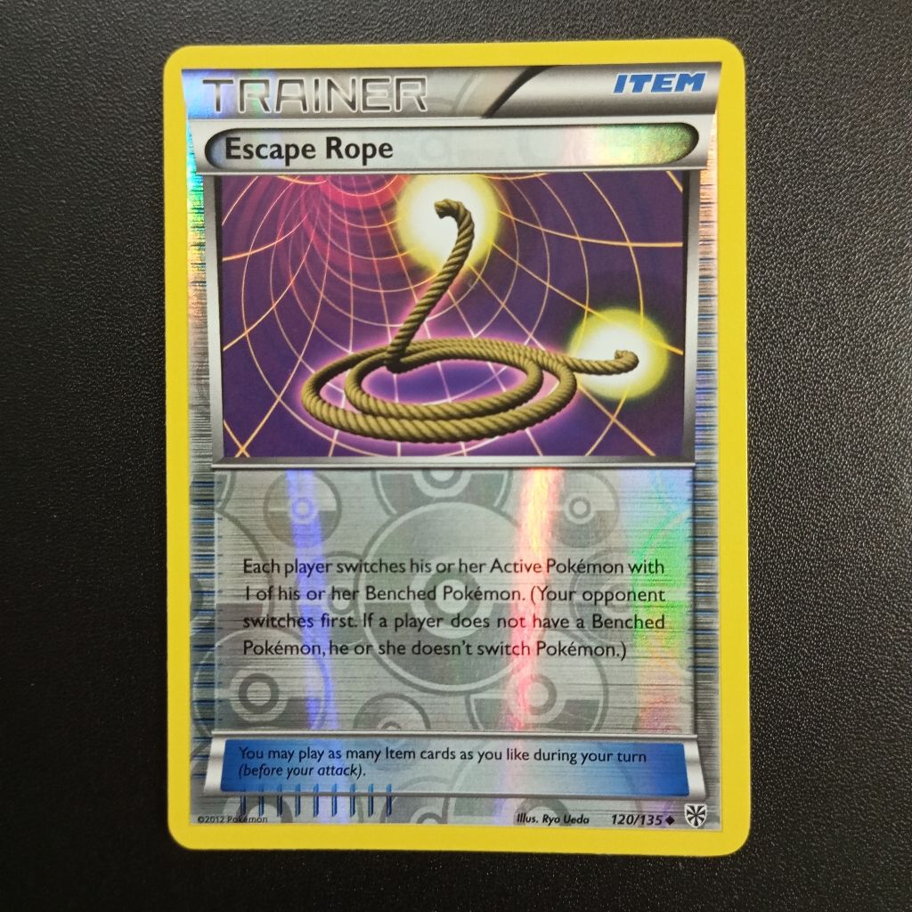 Pokemon TCG - Escape Rope - 120/135 (Reverse Holo Uncommon) | Shopee ...