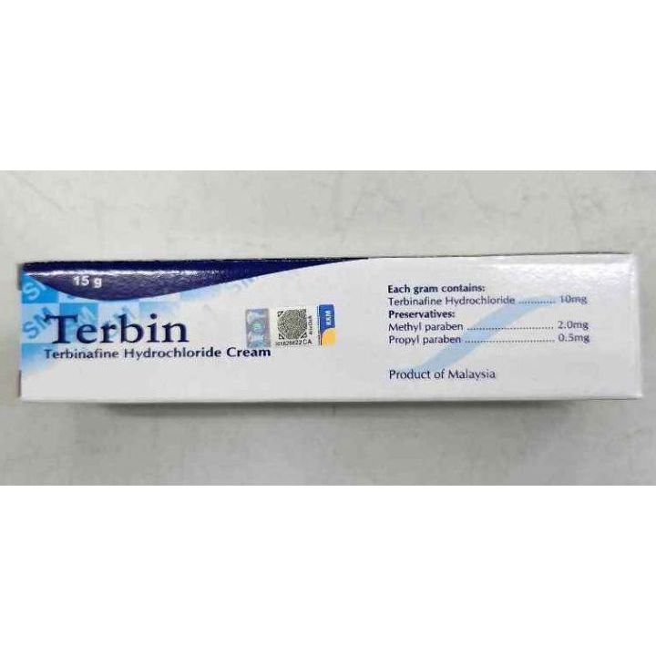 [KUTU AIR] [FUNGAS] [KRIM UTL ANTIFUNGAL] TERBIN CREAM - 1 TUBE (15G ...