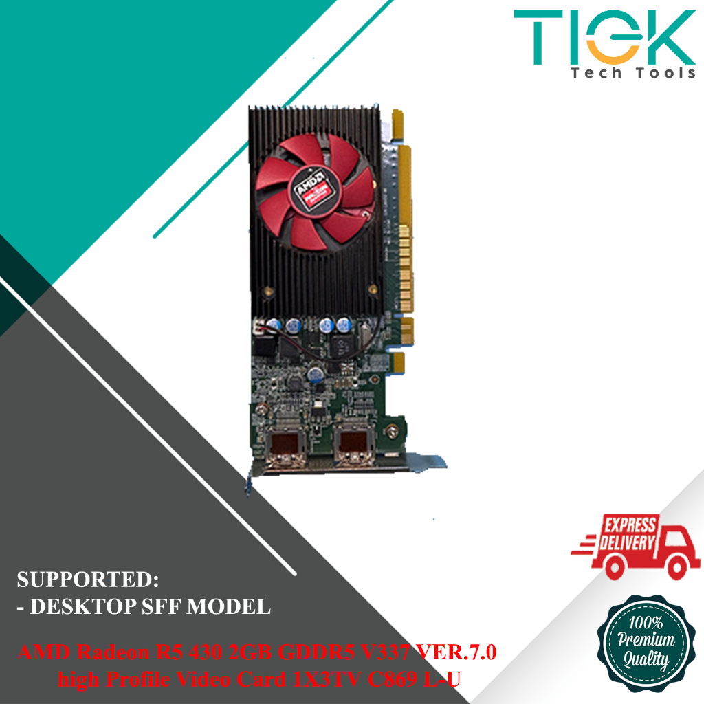 AMD Radeon R5 430 2GB GDDR5 - (REFURBISHED) | Shopee Malaysia