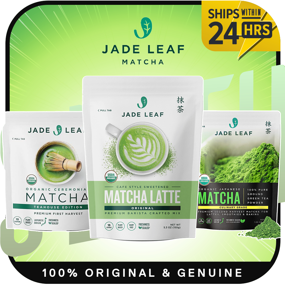 Jade Leaf Organic Matcha Green Tea Powder | Ceremonial Matcha ...