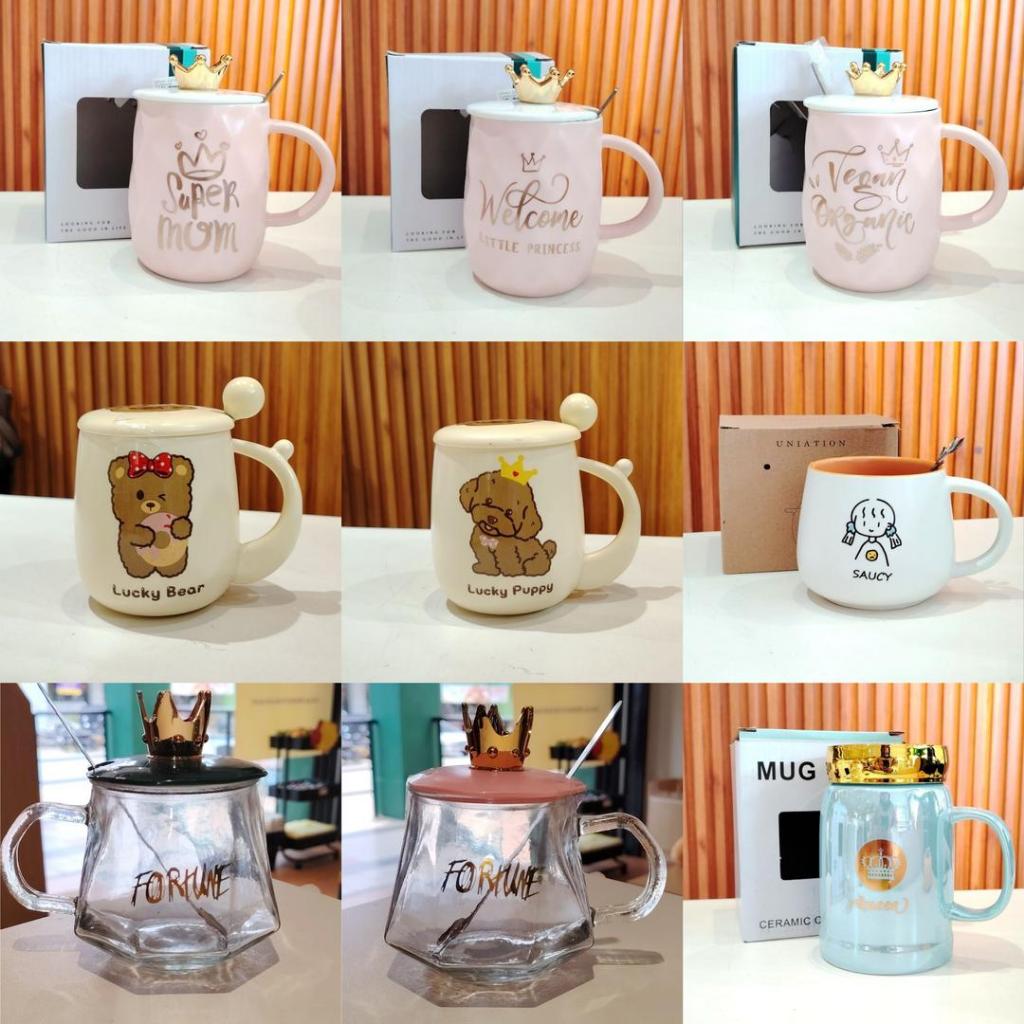 CERAMIC MUG COUPLE CUTE SET / Present Gift//// & Diffrents Mug Design ...
