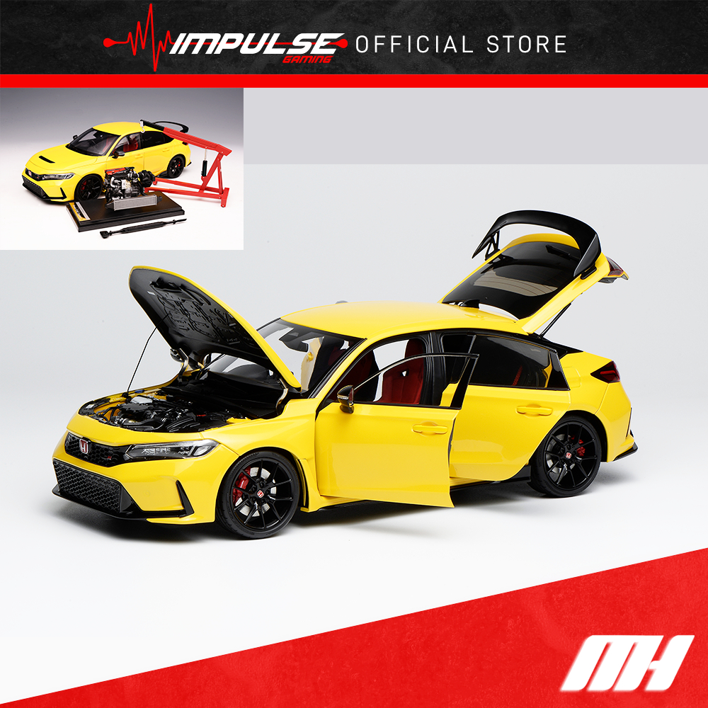 AUTOART 1/18 HONDA Civic Type R (FK8) 2021 Racing bleu perle produit
