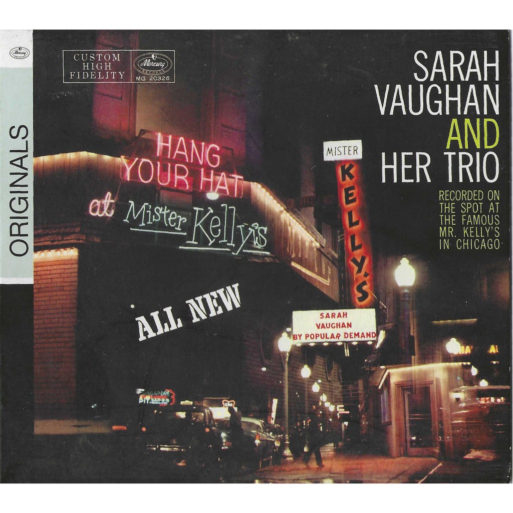 (Buy1 Free1) Sarah Vaughan And Her Trio - Sarah Vaughan At Mister Kelly ...