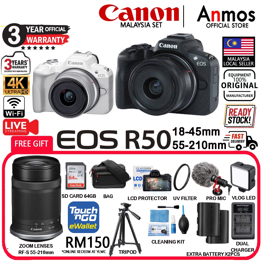 Buy canon eos r50 Online With Best Price, Apr 2026 | Shopee Malaysia