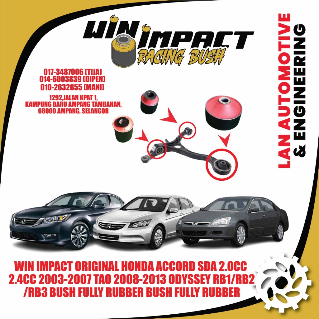WIN IMPACT ORIGINAL HONDA ACCORD SDA 2.0CC 2.4CC 2003-2007 ODYSSEY RB1 ...