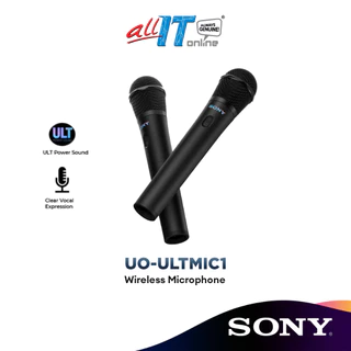 Sony ULT Mic 1 Crystal Clear Vocal ULT Series Compatibility | UO-ULTMIC1 | Sony ULT Mic 1 Vokal Jelas Kristal