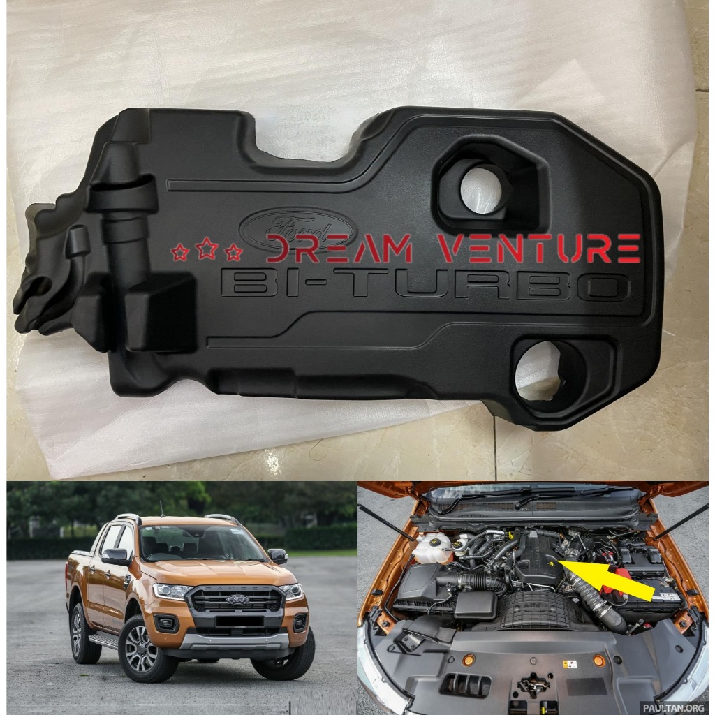 ORIGINAL FORD RANGER T8 RAPTOR 2019 - 2022 ENGINE TOP COVER | Shopee ...