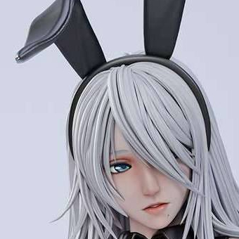 YUMS-Collectors Studio - YoRHa Bunny Girl A2 NieR:Automata Resin Statue ...