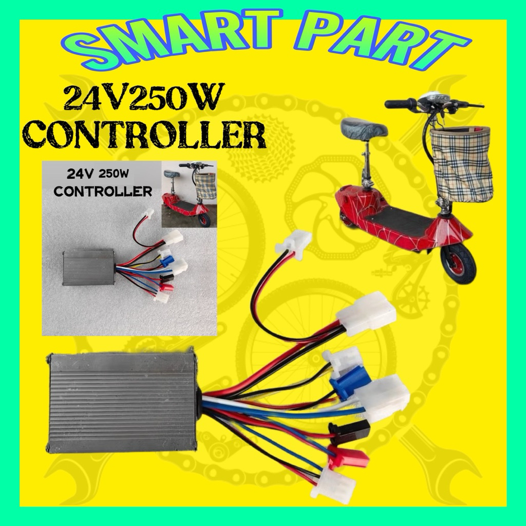 24V250W CONTROLLER BOX ESCOOTER IC BOARD SPAREPART ESCOOTER REPAIR ...