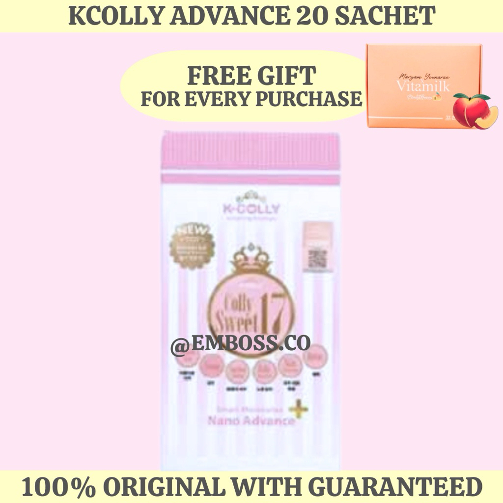 🔥100% ORIGINAL WITH QR CODE🔥Kcolly Advance Tanpa Collagen New ...