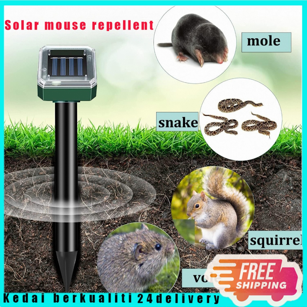 Solar ultrasonic drives rats to remove pests and crop protectors ...