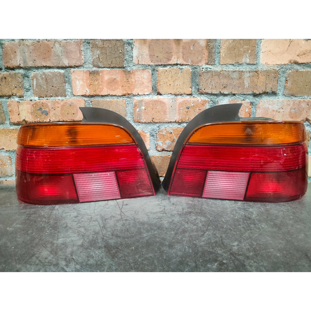 ORIGINAL BMW 5 Series E39 Rear Tail Lights Lamps Lampu Belakang 1 Pairs ...