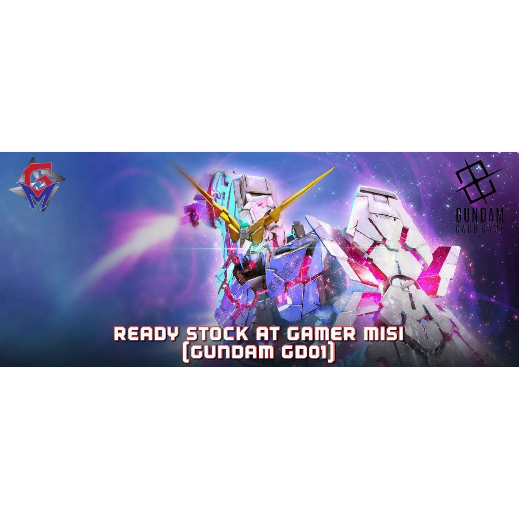 GUNDAM CARD GAME GD01 : NEW TYPE RISING BOOSTER PACK (BOX) | Shopee ...