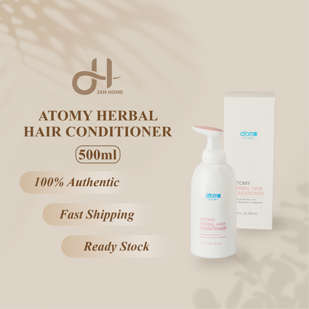 Atomy Herbal Hair Conditioner 500ml Hair Care Scalp Care Perapi Rambut ...
