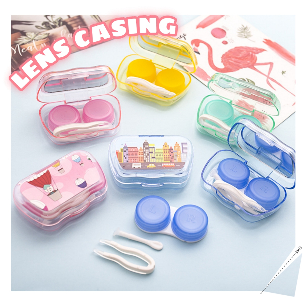 Travel Casing Contact Lens Casing Case Contact Lens Lenses lenses (1 ...