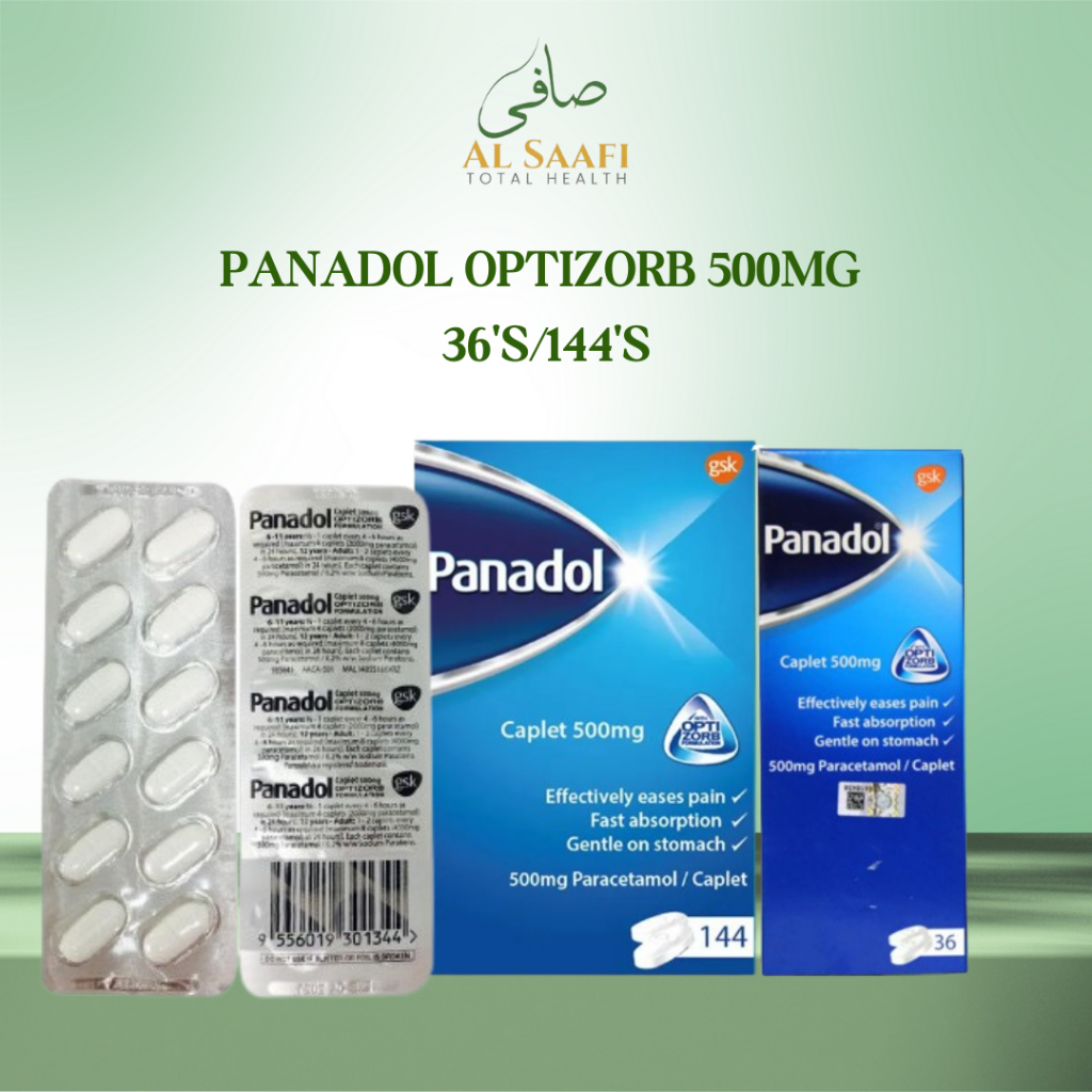 Panadol Optizorb 500mg 36's/144's | Shopee Malaysia