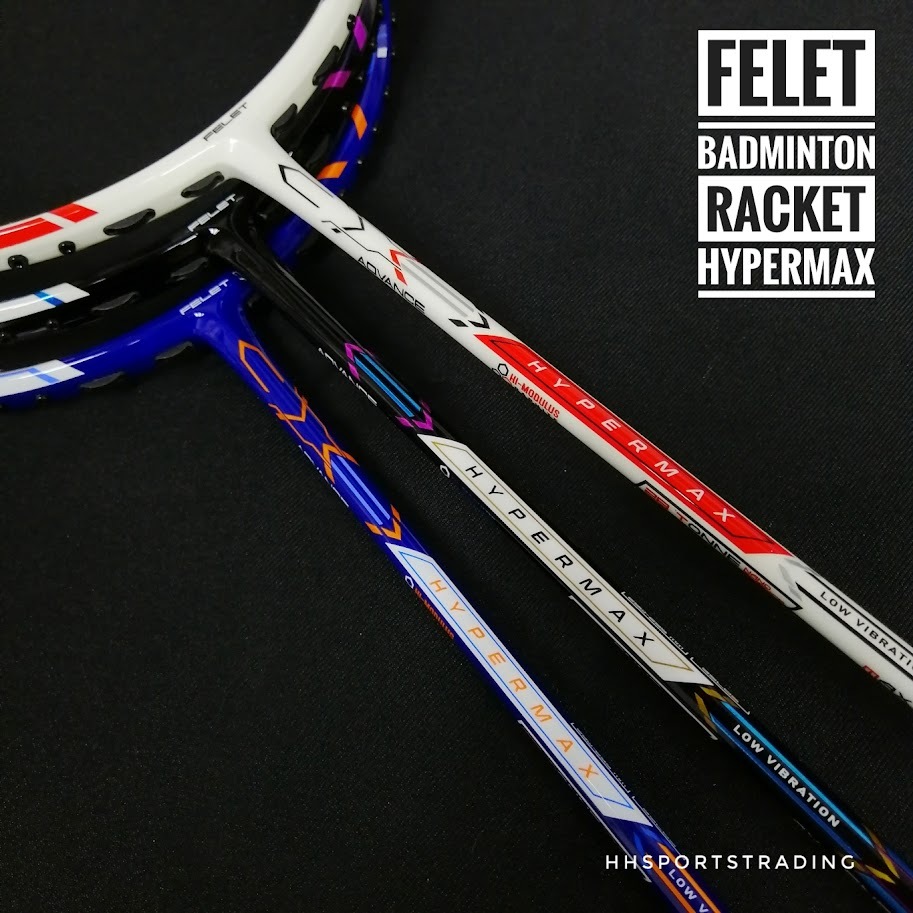 FELET Badminton Racket HYPERMAX ( 100% Original ) | Shopee Malaysia